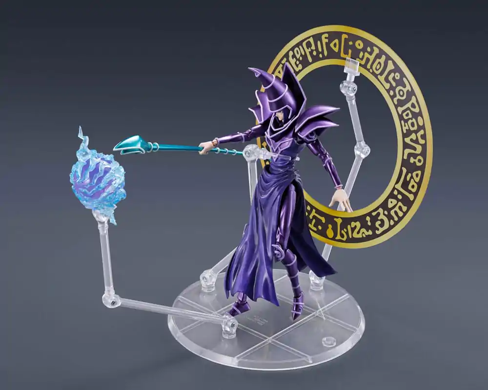 Yu-Gi-Oh! S.H. MonsterArts akční figurka Dark Magician 19 cm fotografii produktu