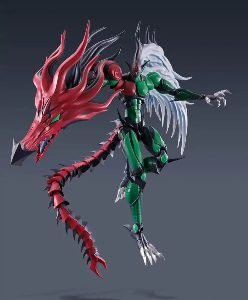Yu-Gi-Oh! S.H. MonsterArts akční figurka Elemental Hero Flame Wingman 19 cm fotografii produktu