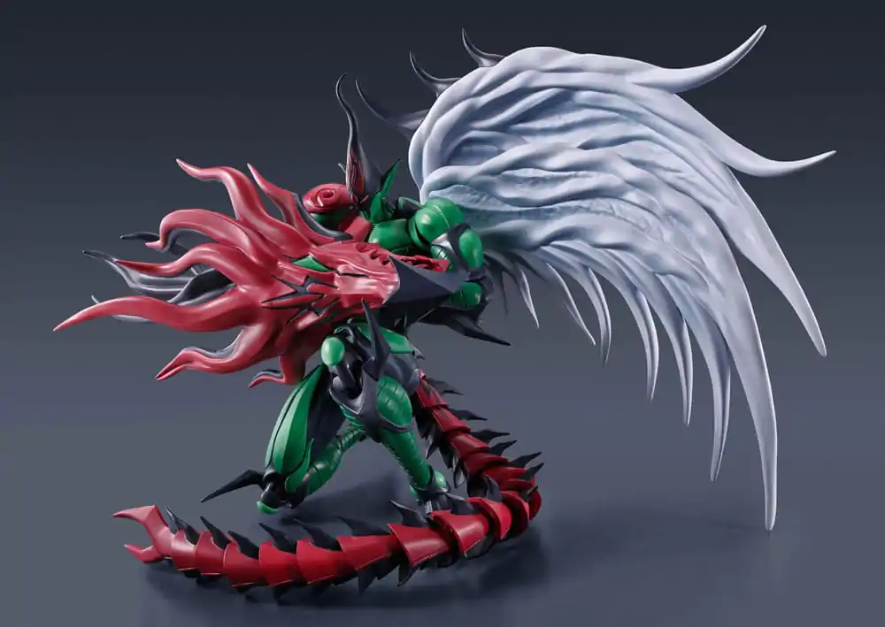 Yu-Gi-Oh! S.H. MonsterArts akční figurka Elemental Hero Flame Wingman 19 cm fotografii produktu