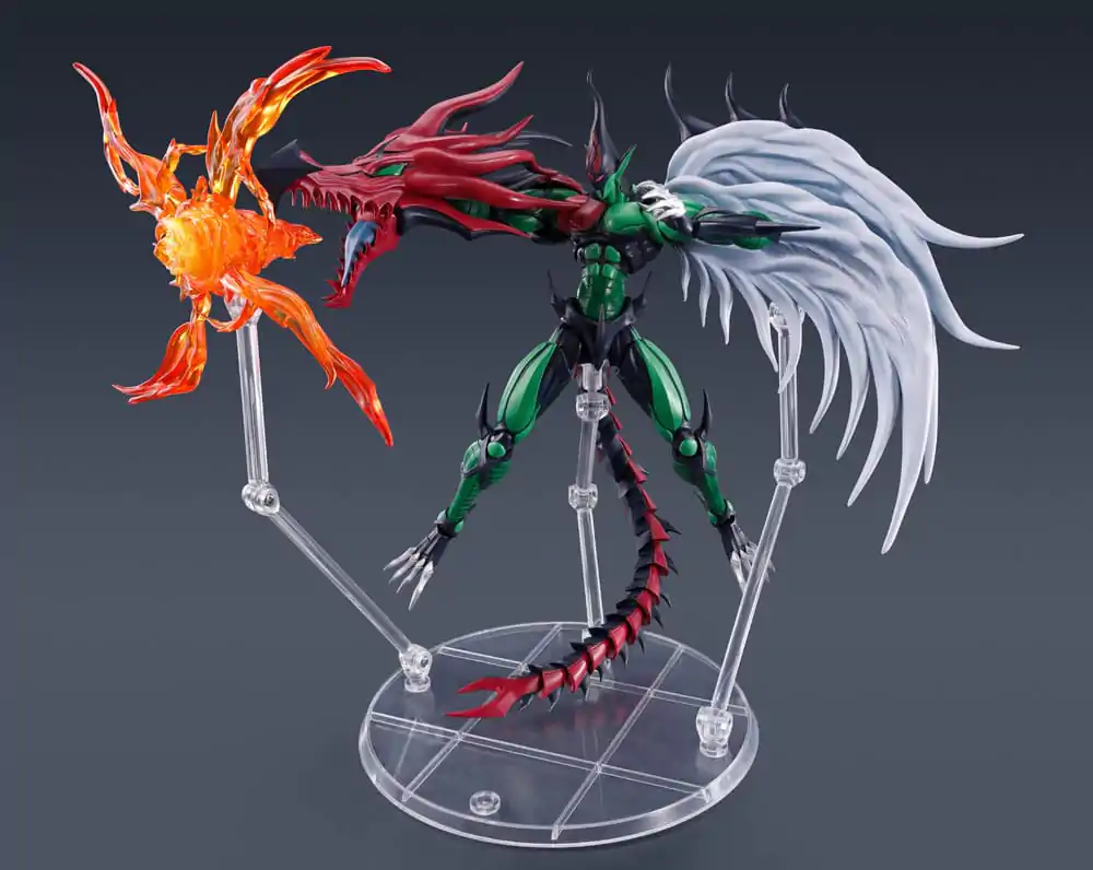 Yu-Gi-Oh! S.H. MonsterArts akční figurka Elemental Hero Flame Wingman 19 cm fotografii produktu