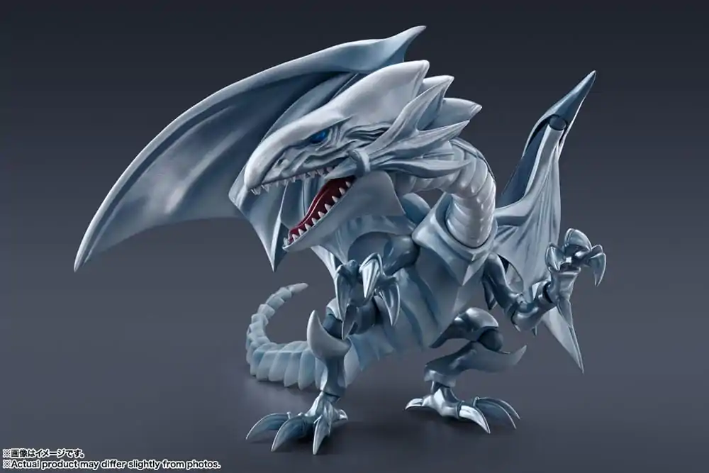 Yu-Gi-Oh! S.H. MonsterArts akční figurka Blue-Eyes White Dragon 22 cm fotografii produktu