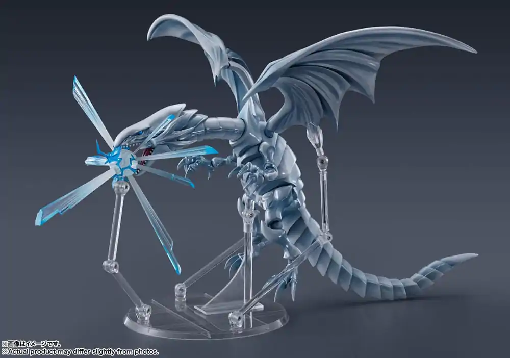 Yu-Gi-Oh! S.H. MonsterArts akční figurka Blue-Eyes White Dragon 22 cm fotografii produktu