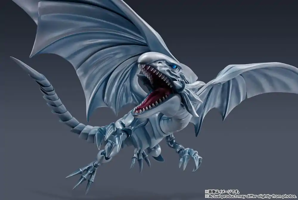 Yu-Gi-Oh! S.H. MonsterArts akční figurka Blue-Eyes White Dragon 22 cm fotografii produktu