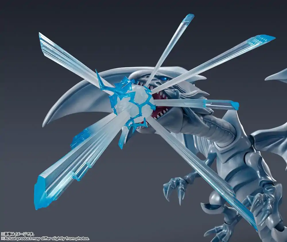 Yu-Gi-Oh! S.H. MonsterArts akční figurka Blue-Eyes White Dragon 22 cm fotografii produktu