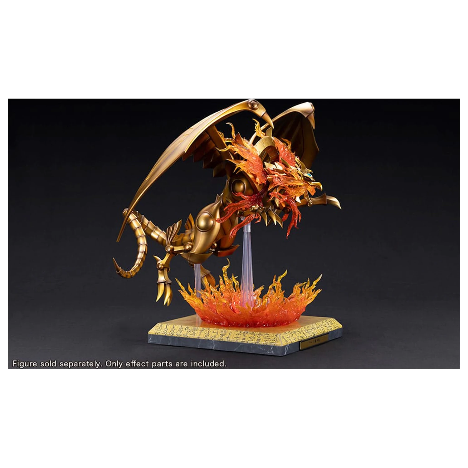 Yu-Gi-Oh! PVC Soška Příslušenství The Winged Dragon of Ra Egyptian God Rozšiřující Díly Sada fotografii produktu