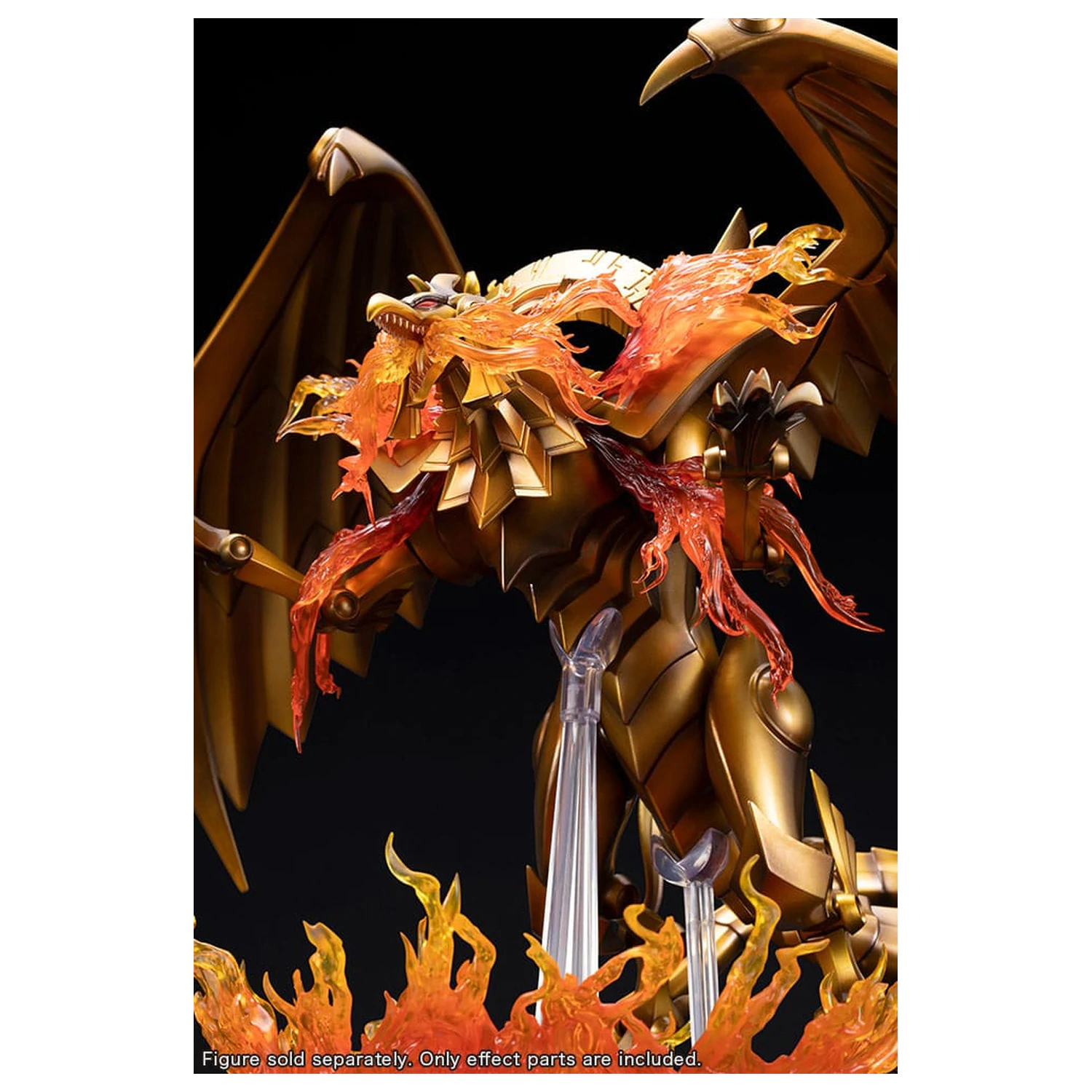 Yu-Gi-Oh! PVC Soška Příslušenství The Winged Dragon of Ra Egyptian God Rozšiřující Díly Sada fotografii produktu