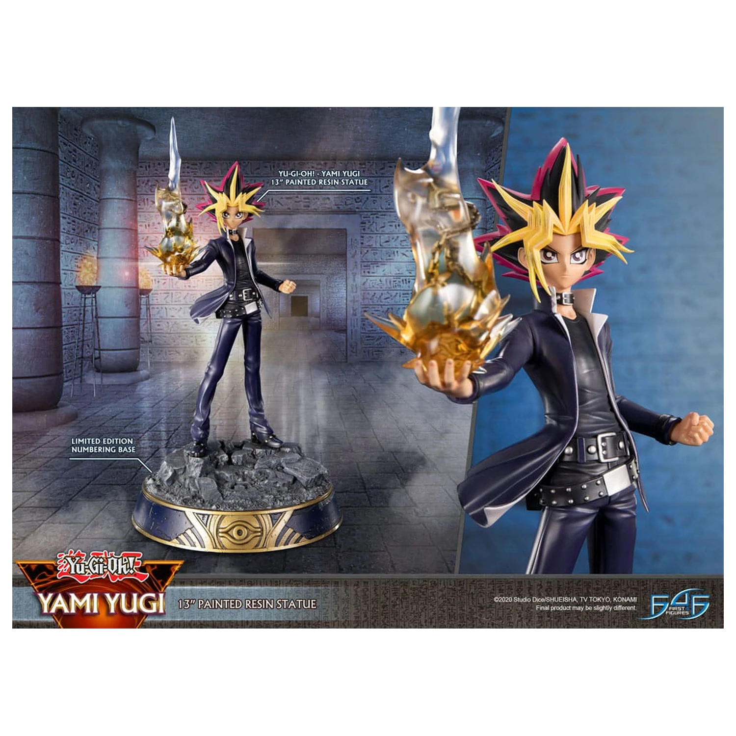 Yu-Gi-Oh! Socha Yami Yugi 31 cm fotografii produktu