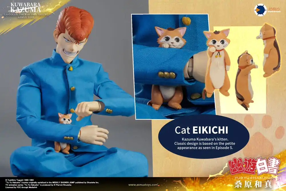 Yu Yu Hakusho Akční figurka 1/6 Kazuma Kuwabara 30 cm fotografii produktu