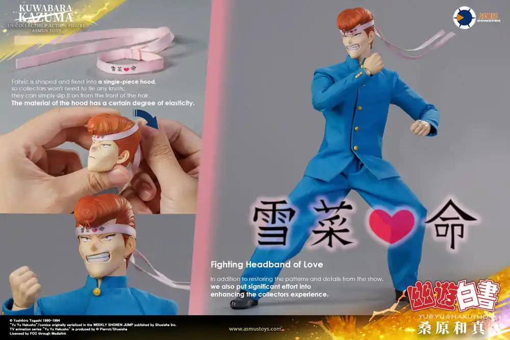 Yu Yu Hakusho Akční figurka 1/6 Kazuma Kuwabara 30 cm fotografii produktu