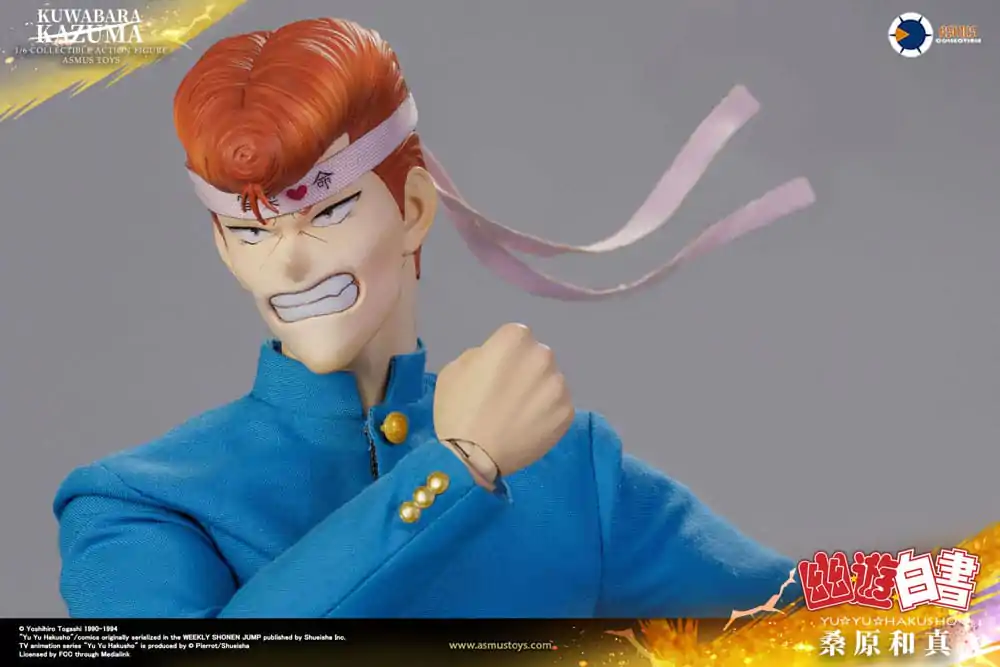 Yu Yu Hakusho akční figurka 1/6 Kazuma Kuwabara (Luxury Version) 30 cm fotografii produktu