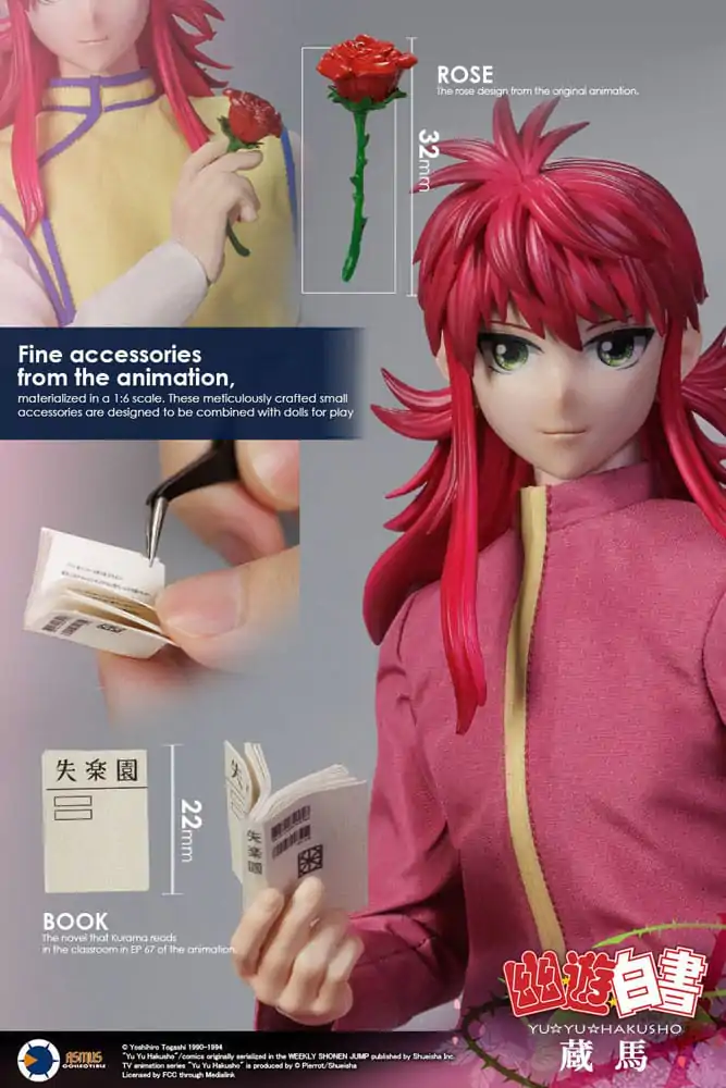 Yu Yu Hakusho akční figurka 1/6 Kurama 30 cm fotografii produktu