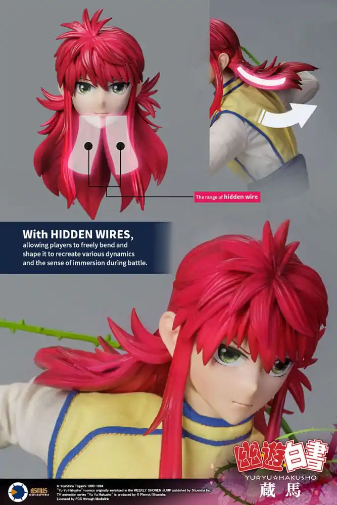 Yu Yu Hakusho akční figurka 1/6 Kurama 30 cm fotografii produktu