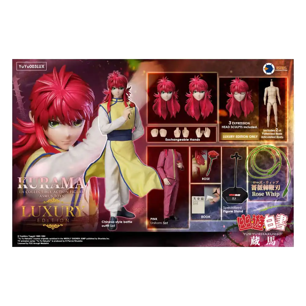 Yu Yu Hakusho akční figurka 1/6 Kurama (Luxury Edition) 30 cm fotografii produktu