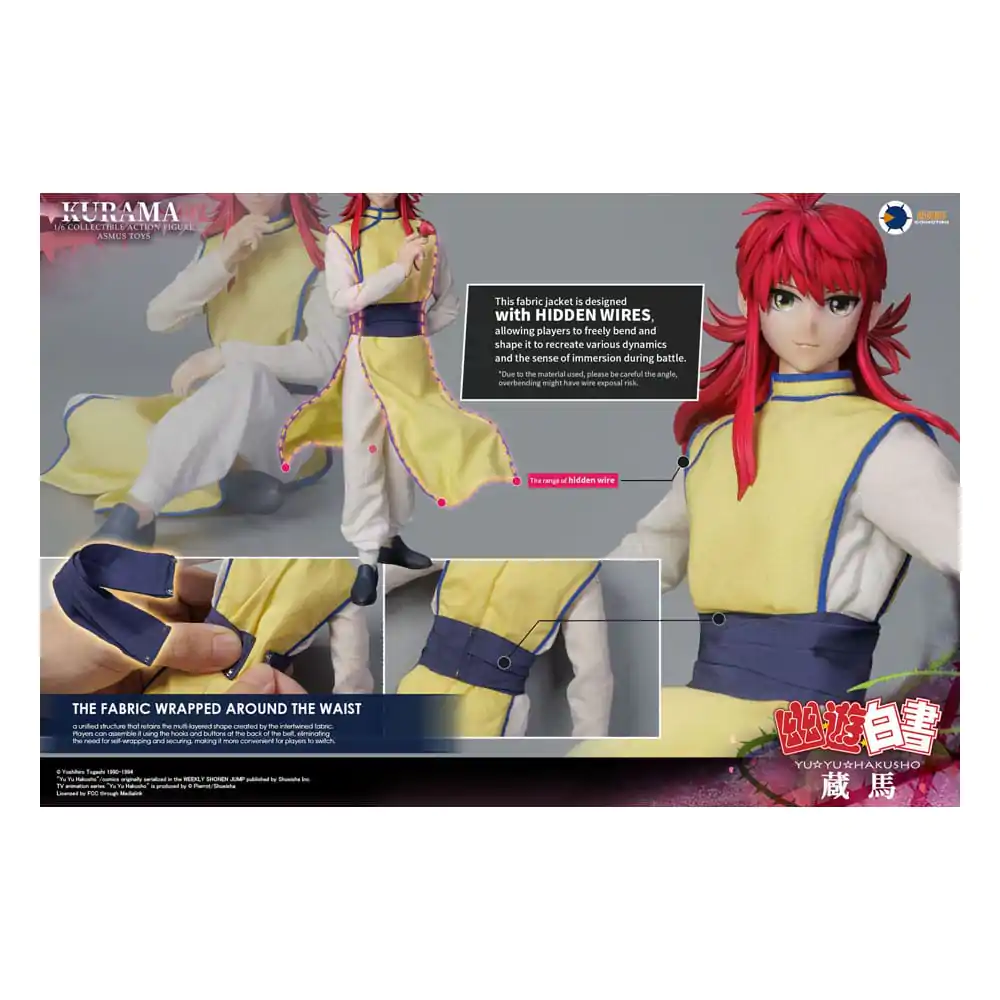 Yu Yu Hakusho akční figurka 1/6 Kurama (Luxury Edition) 30 cm fotografii produktu