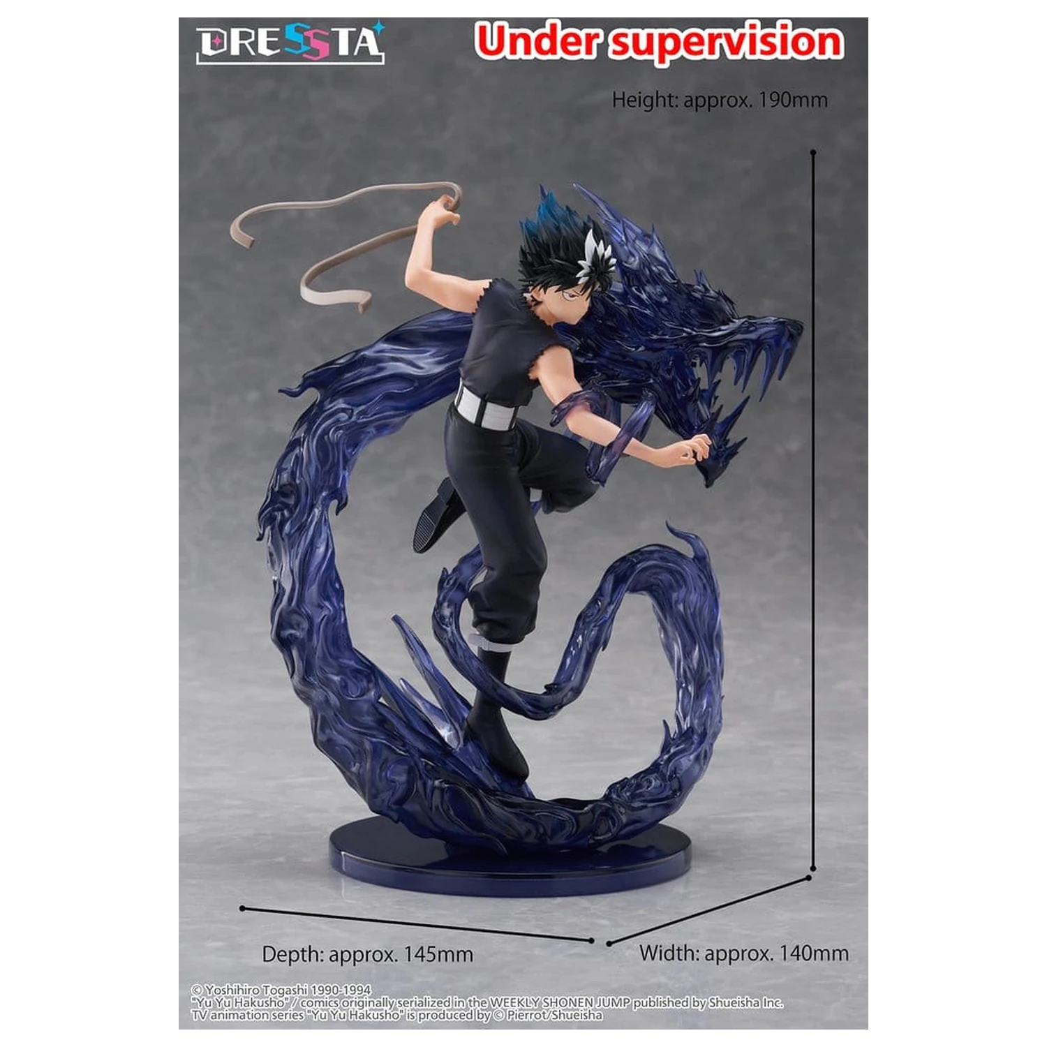 Yu Yu Hakusho Dressta PVC Figurka Hiei 18 cm fotografii produktu