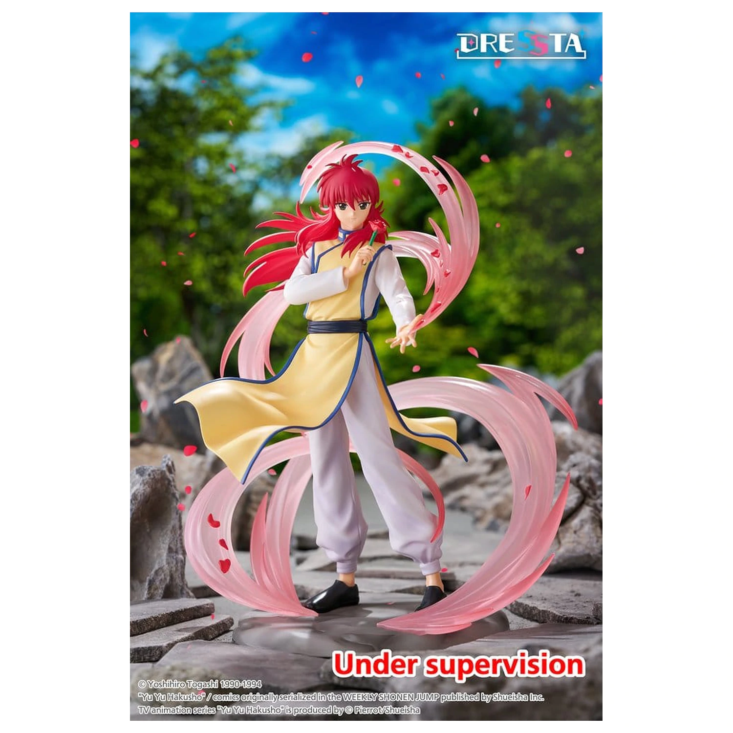 Yu Yu Hakusho Dressta PVC figurka Kurama 18 cm fotografii produktu