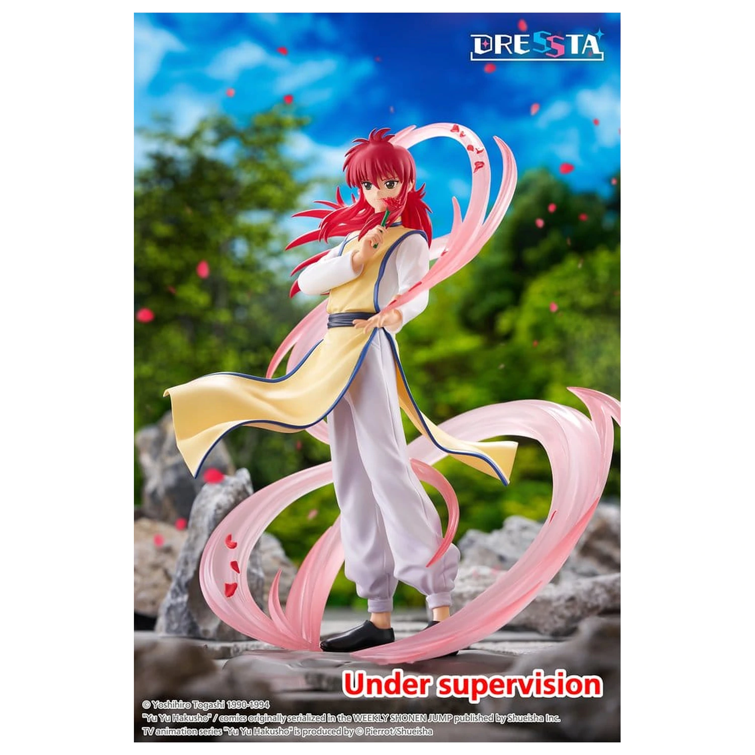 Yu Yu Hakusho Dressta PVC figurka Kurama 18 cm fotografii produktu