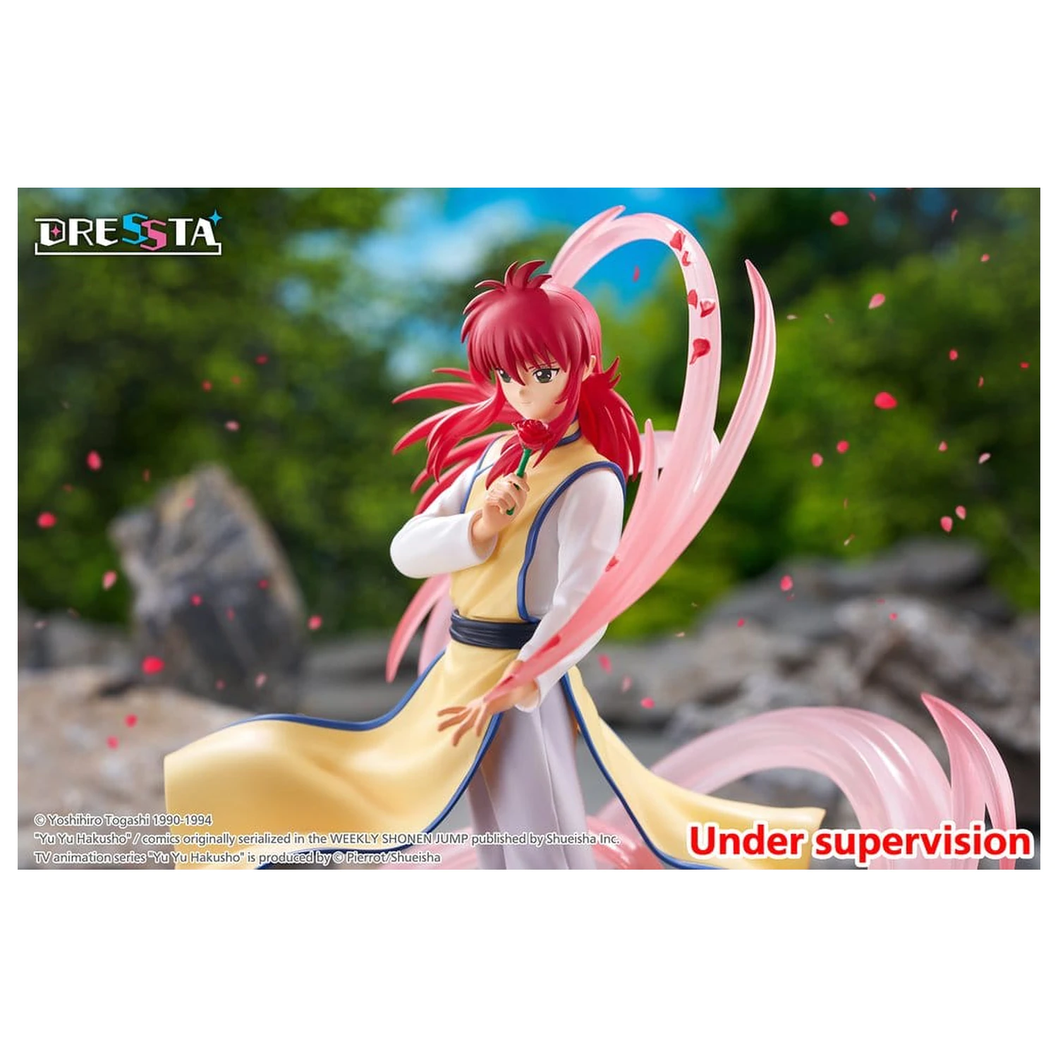 Yu Yu Hakusho Dressta PVC figurka Kurama 18 cm fotografii produktu
