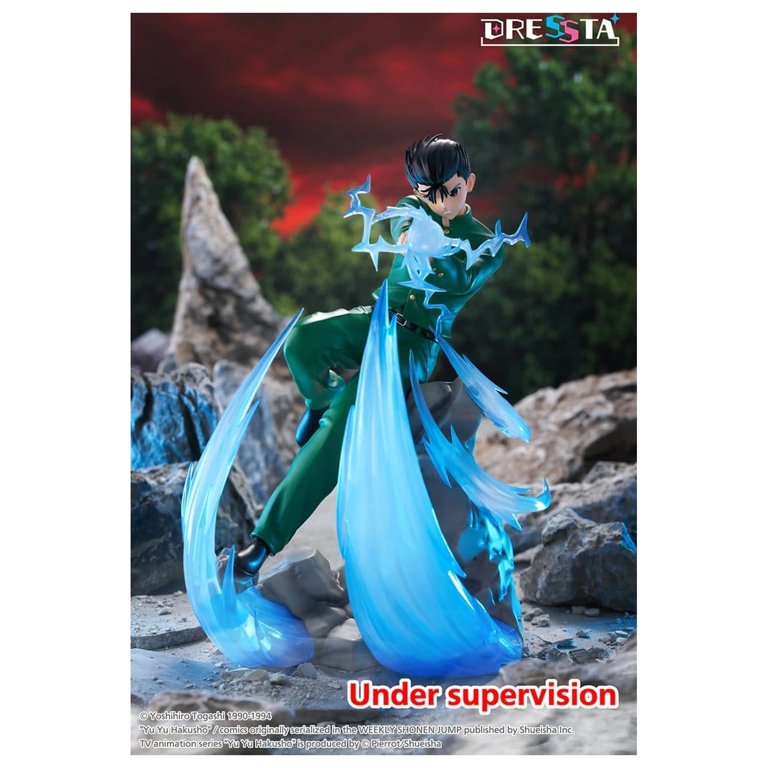 Yu Yu Hakusho Dressta PVC Figurka Yusuke Urameshi 18 cm fotografii produktu