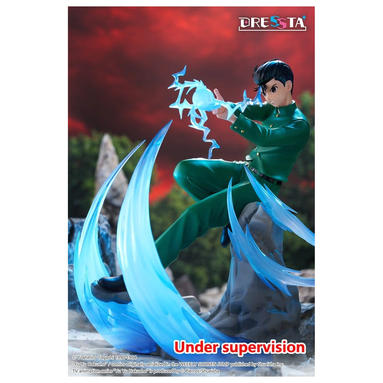 Yu Yu Hakusho Dressta PVC Figurka Yusuke Urameshi 18 cm fotografii produktu