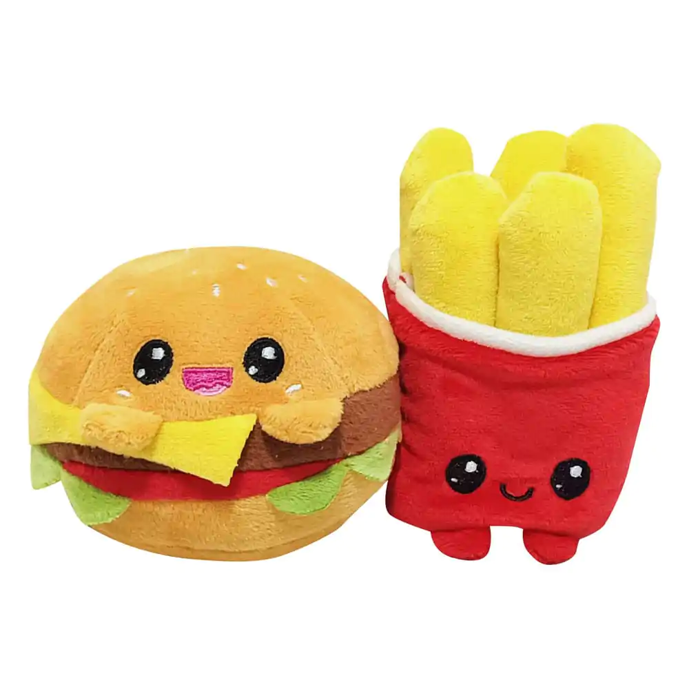 Yummis Together Plyšové figurky 2 balení Burger & hranolky v tašce na jídlo s sebou 21 cm fotografii produktu