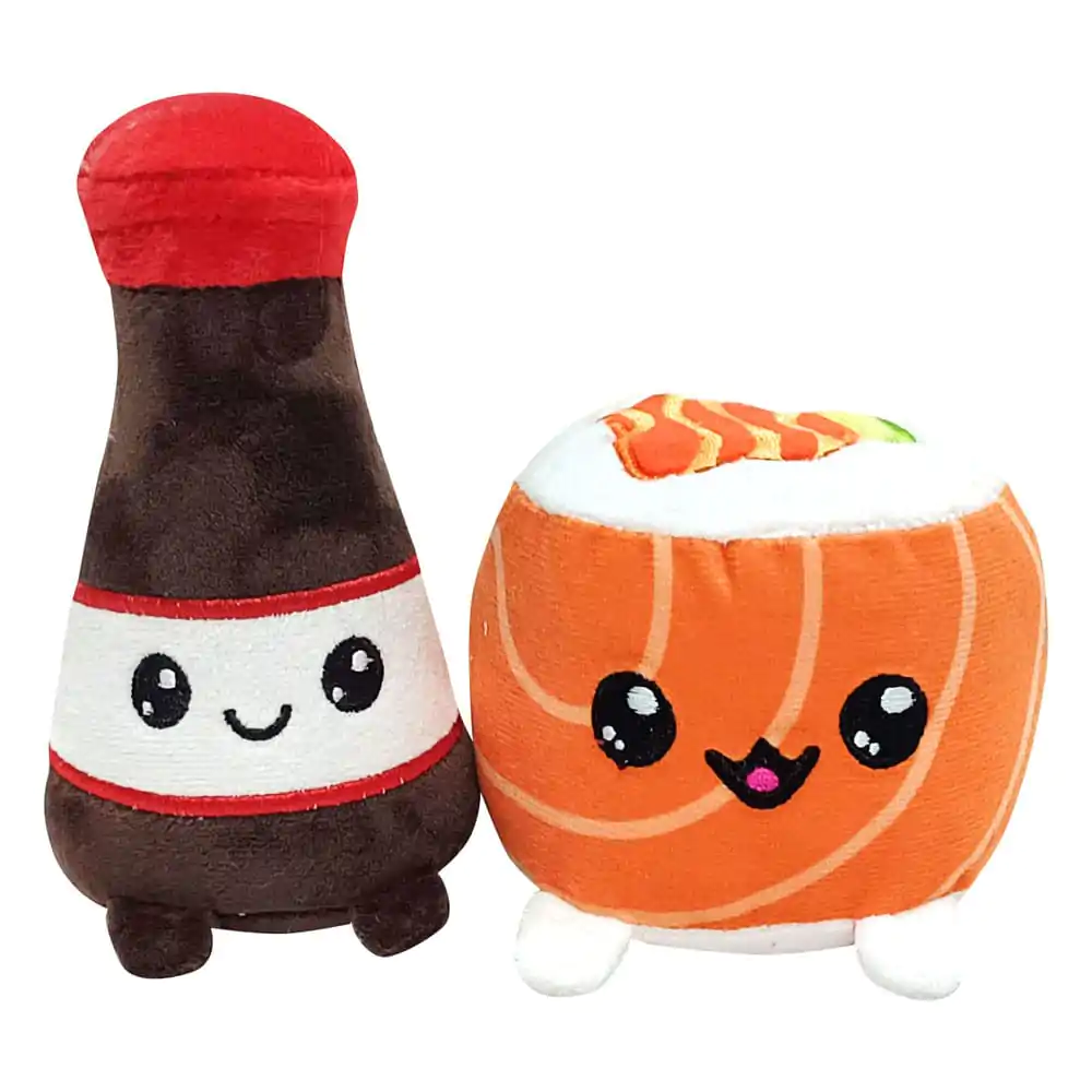 Yummis Together Plyšové figurky 2 balení Uramaki & Soya v tašce Take Away 21 cm fotografii produktu