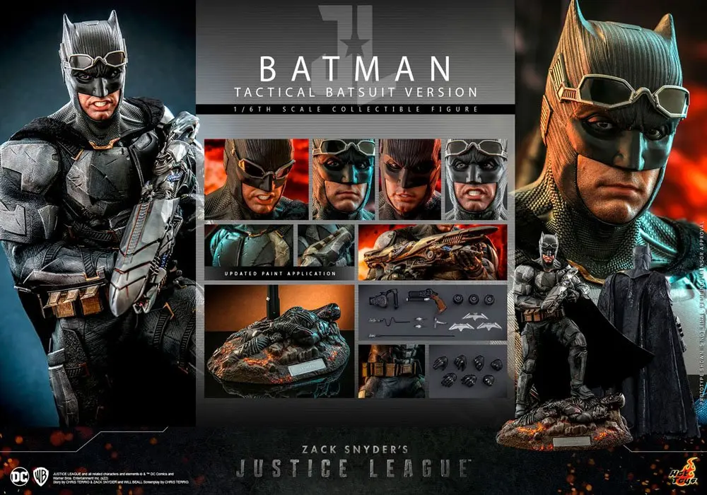 Akční figurka Zack Snyder`s Justice League 1/6 Batman (Tactical Batsuit Version) 33 cm fotografii produktu