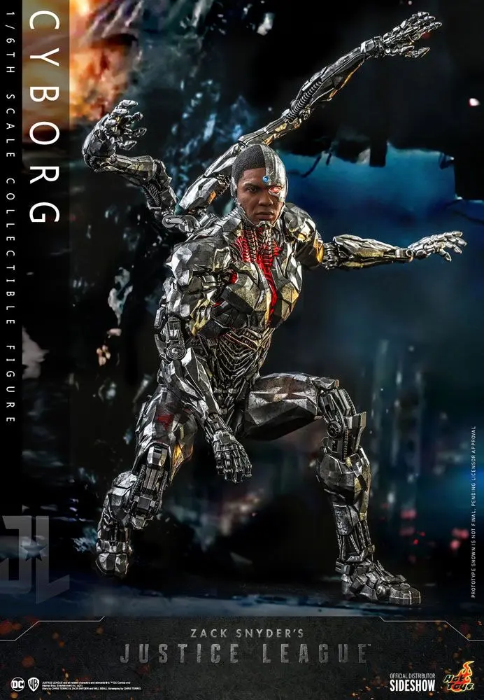 Sběratelská figurka Zack Snyder's Justice League 1/6 Cyborg 32 cm fotografii produktu