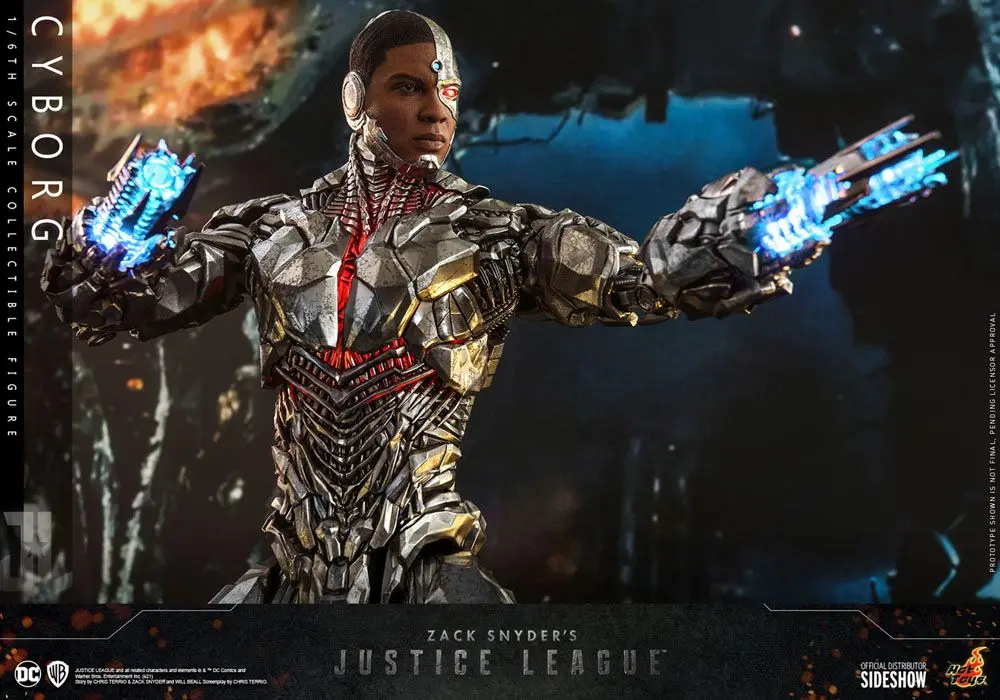 Sběratelská figurka Zack Snyder's Justice League 1/6 Cyborg 32 cm fotografii produktu