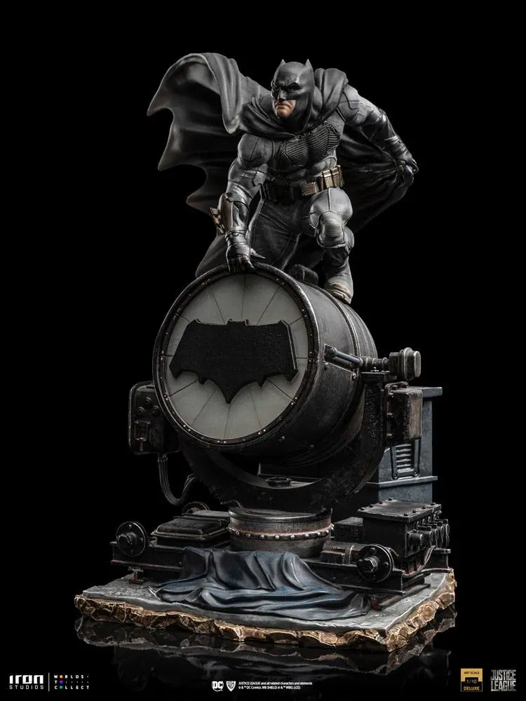 Zack Snyder's Justice League Deluxe Art Scale Statue 1/10 Batman na Batsignalu 28 cm soška fotografii produktu
