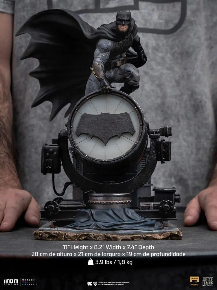 Zack Snyder's Justice League Deluxe Art Scale Statue 1/10 Batman na Batsignalu 28 cm soška fotografii produktu
