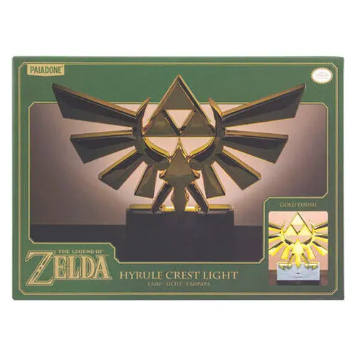 Legend of Zelda Lampa Hyrule Crest fotografii produktu