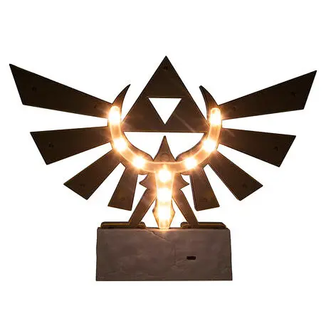 Legend of Zelda Lampa Hyrule Crest fotografii produktu