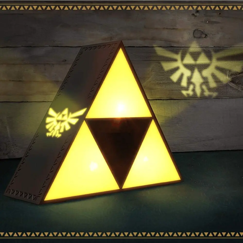 Zelda Triforce světlo fotografii produktu