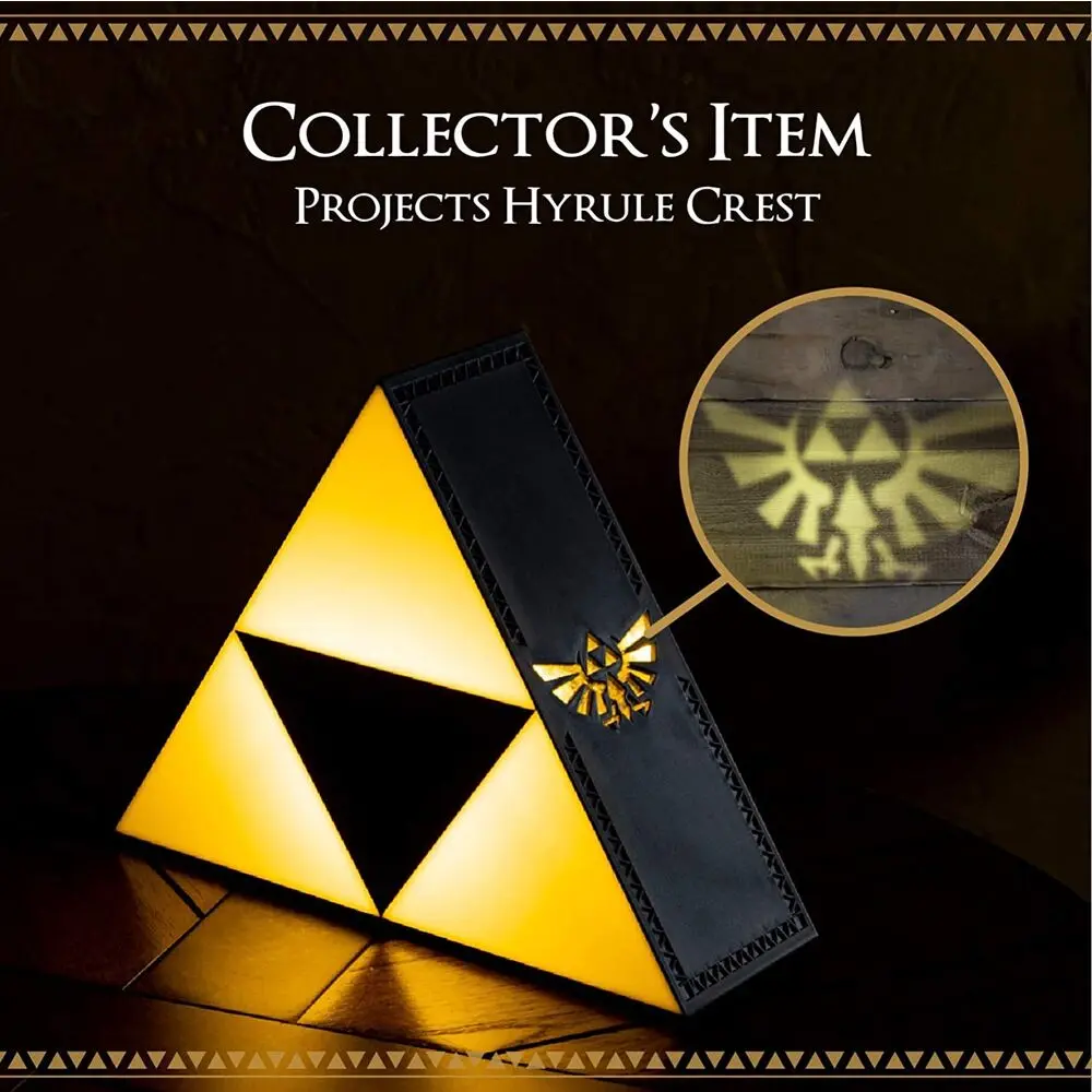 Zelda Triforce světlo fotografii produktu