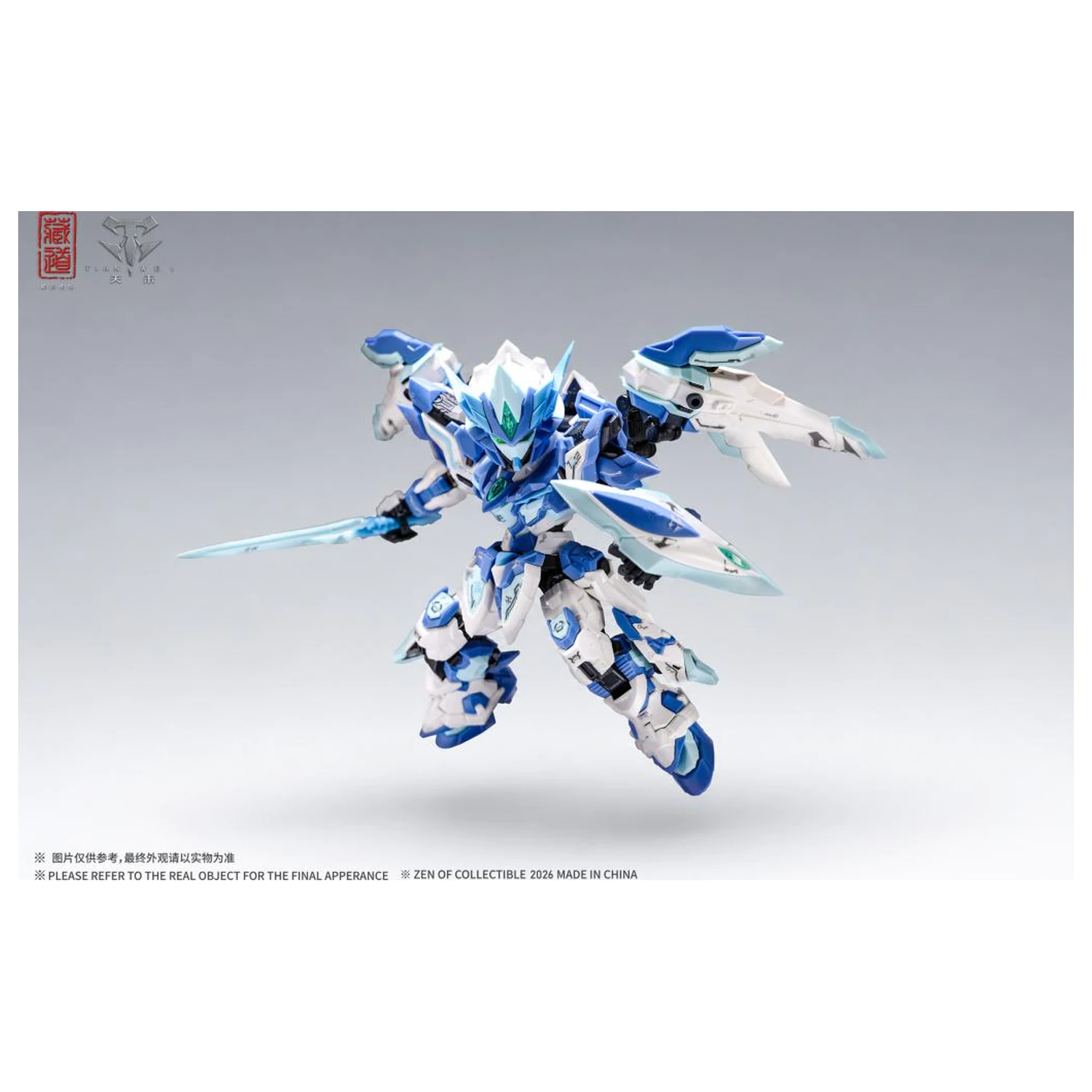 ZEN OF Collectible CD-TGM-01C TGM Tian Fa Blue LE Model stavebnice 14cm fotografii produktu