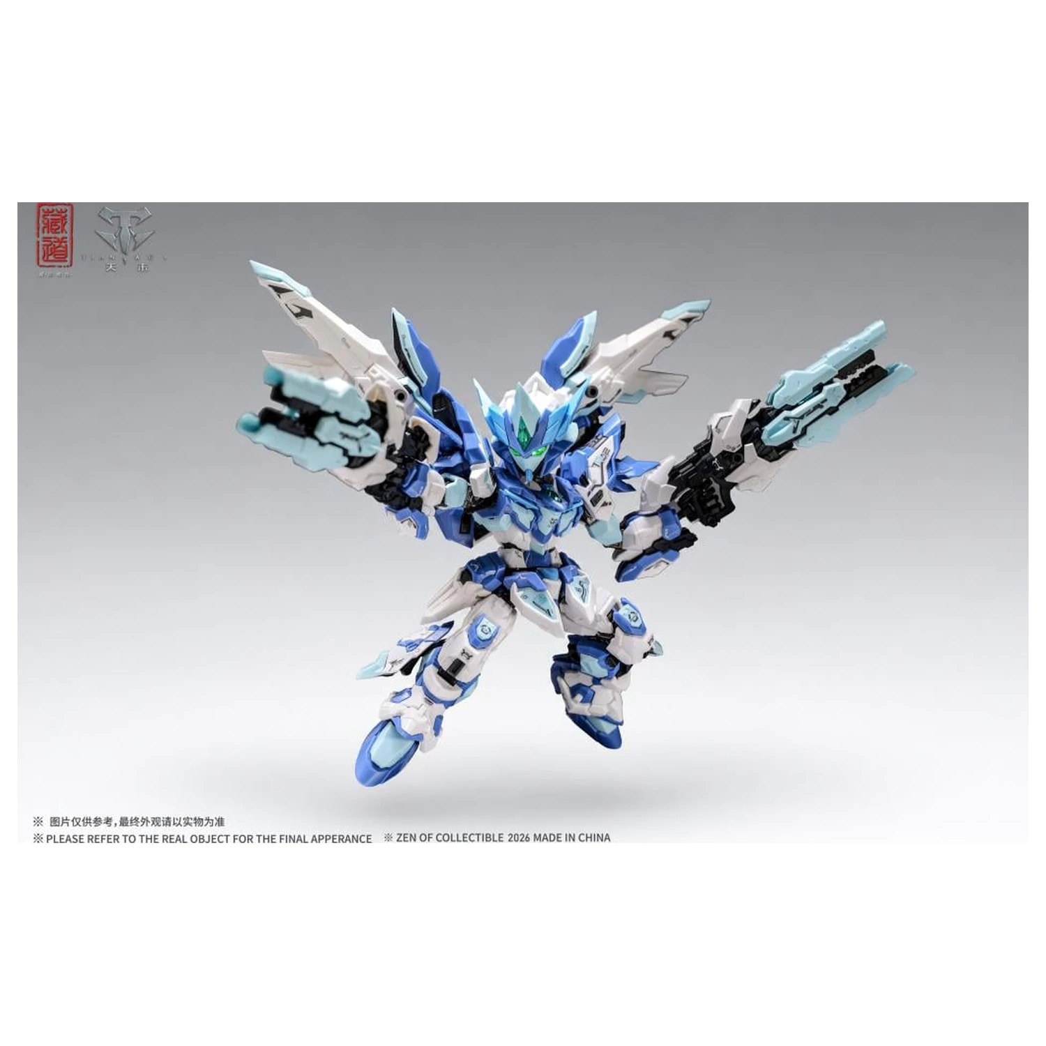 ZEN OF Collectible CD-TGM-01C TGM Tian Fa Blue LE Model stavebnice 14cm fotografii produktu