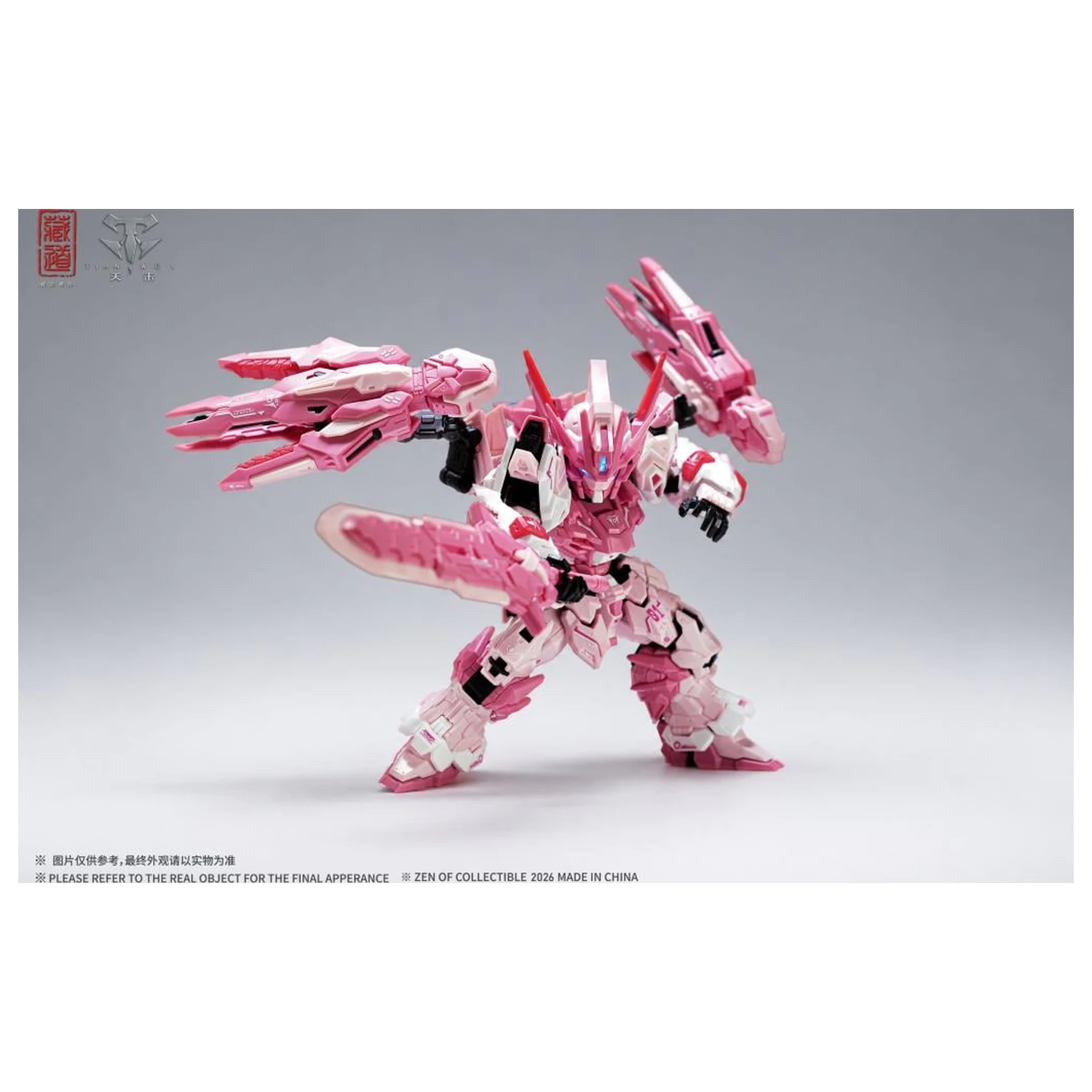 Zen of Collectible CD-TGM-01C TGM Tian Wei Pink LE Plastikový model kit 14 cm fotografii produktu