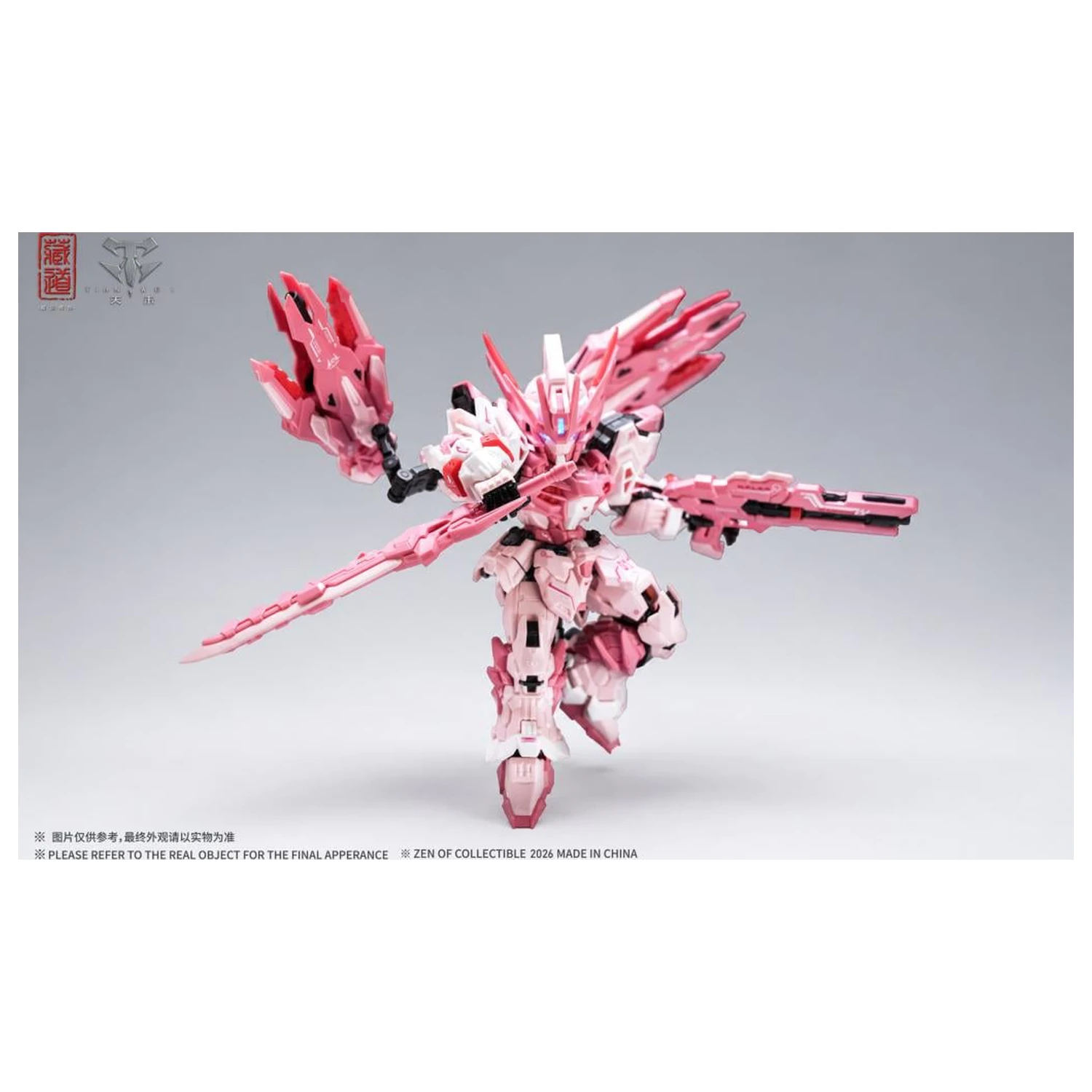Zen of Collectible CD-TGM-01C TGM Tian Wei Pink LE Plastikový model kit 14 cm fotografii produktu