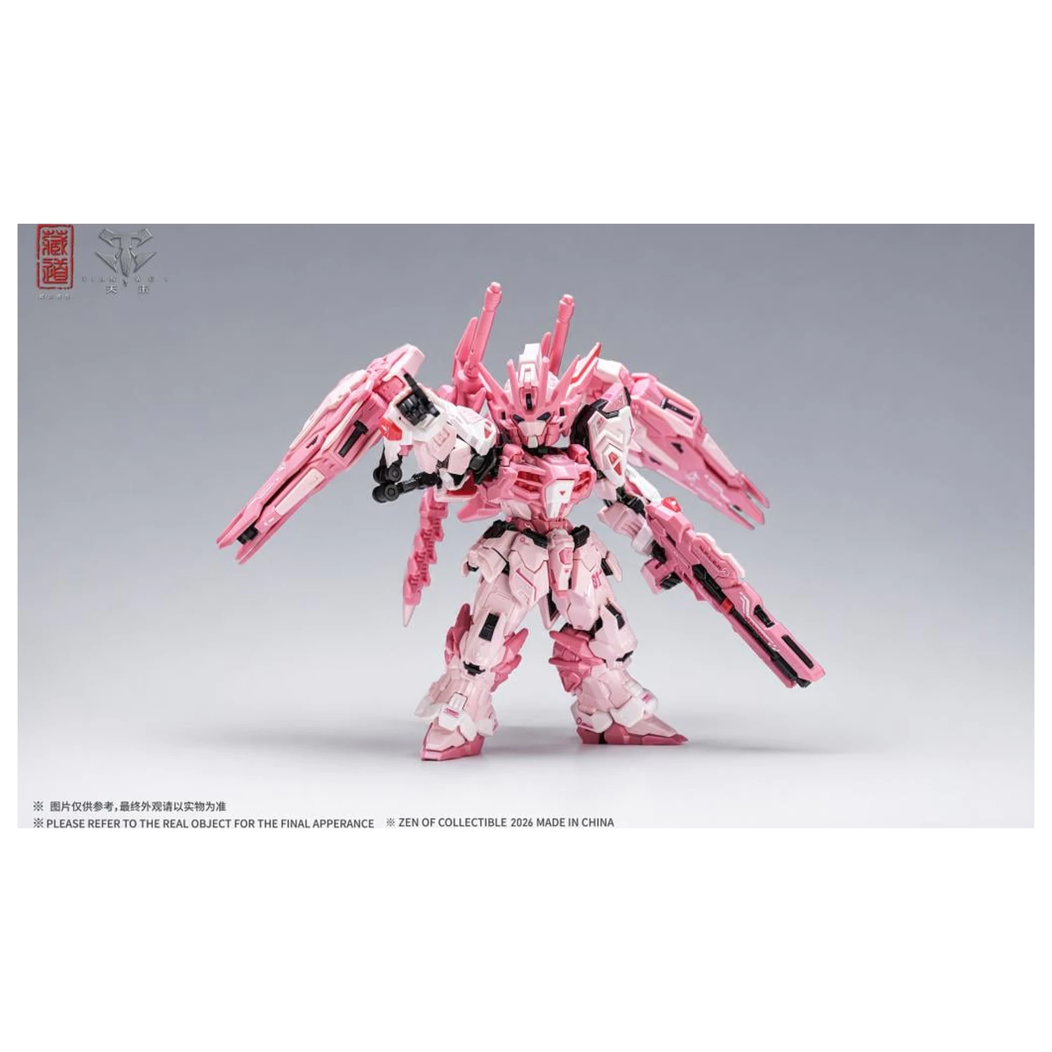 Zen of Collectible CD-TGM-01C TGM Tian Wei Pink LE Plastikový model kit 14 cm fotografii produktu