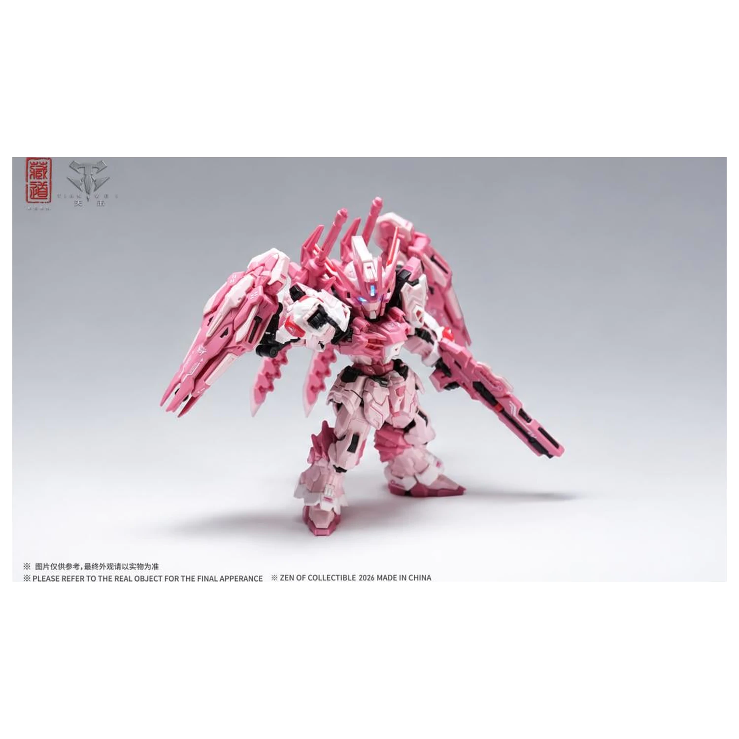 Zen of Collectible CD-TGM-01C TGM Tian Wei Pink LE Plastikový model kit 14 cm fotografii produktu