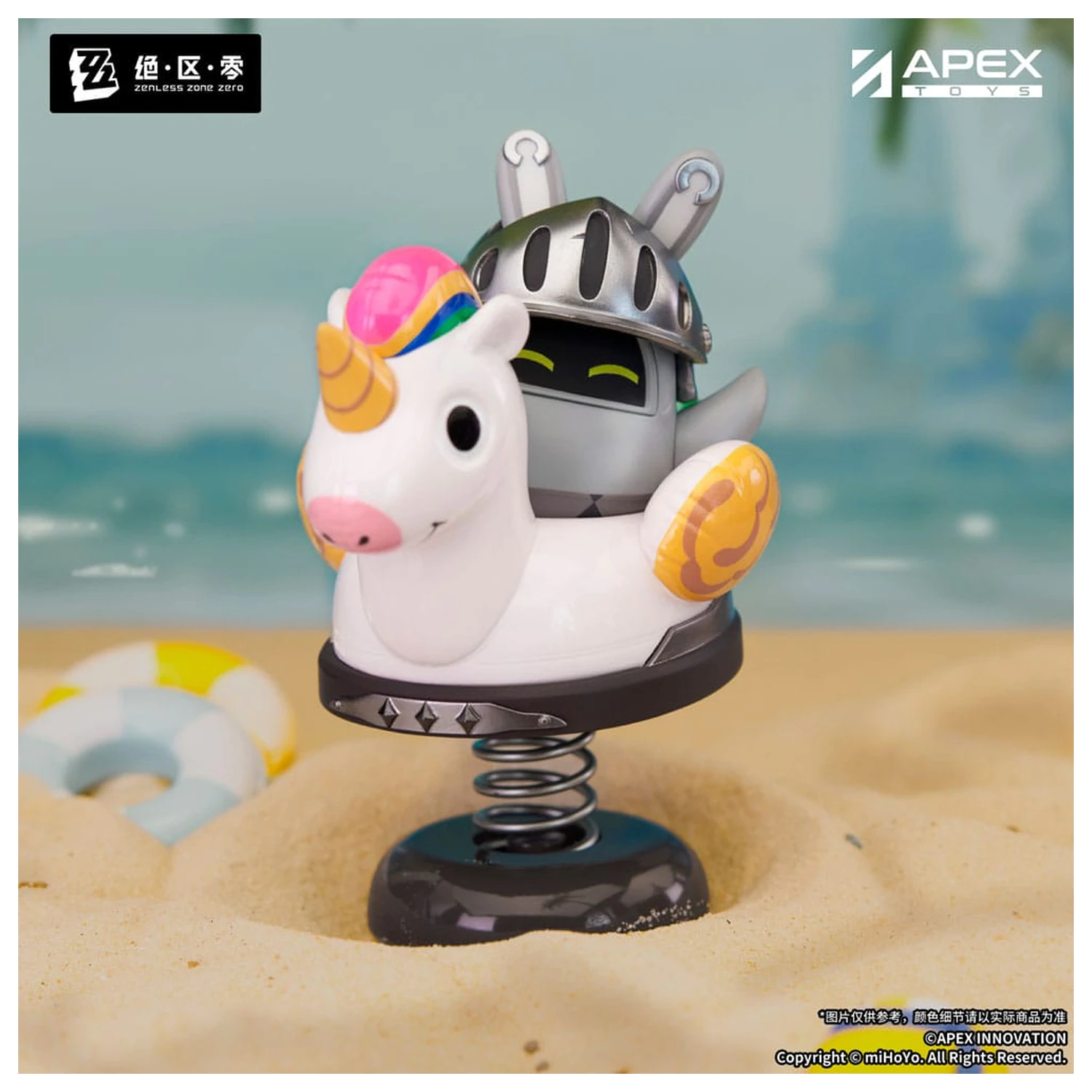Zenless Zone Zero PVC Socha Happy Shake Knightboo 9 cm fotografii produktu