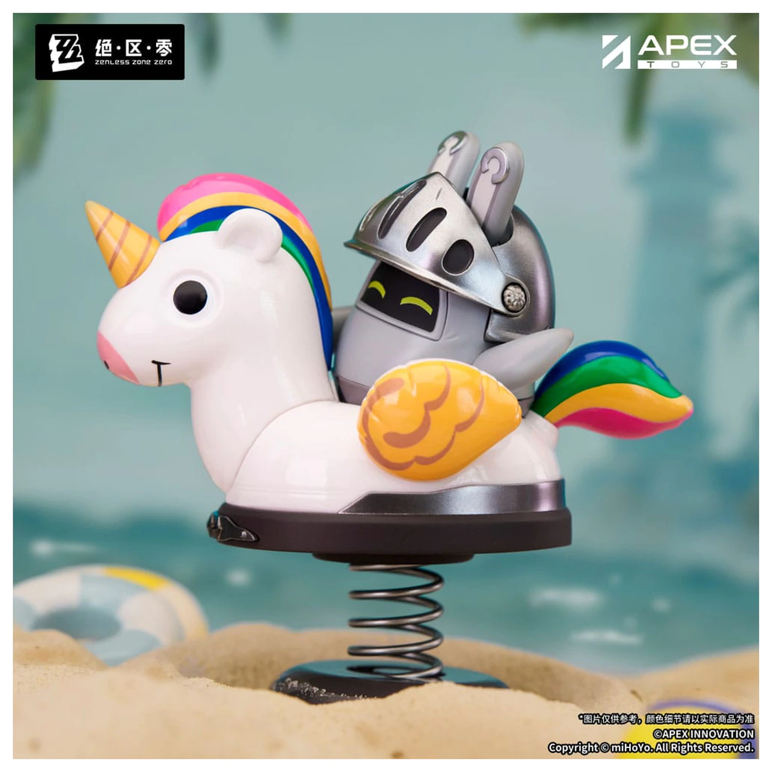 Zenless Zone Zero PVC Socha Happy Shake Knightboo 9 cm fotografii produktu