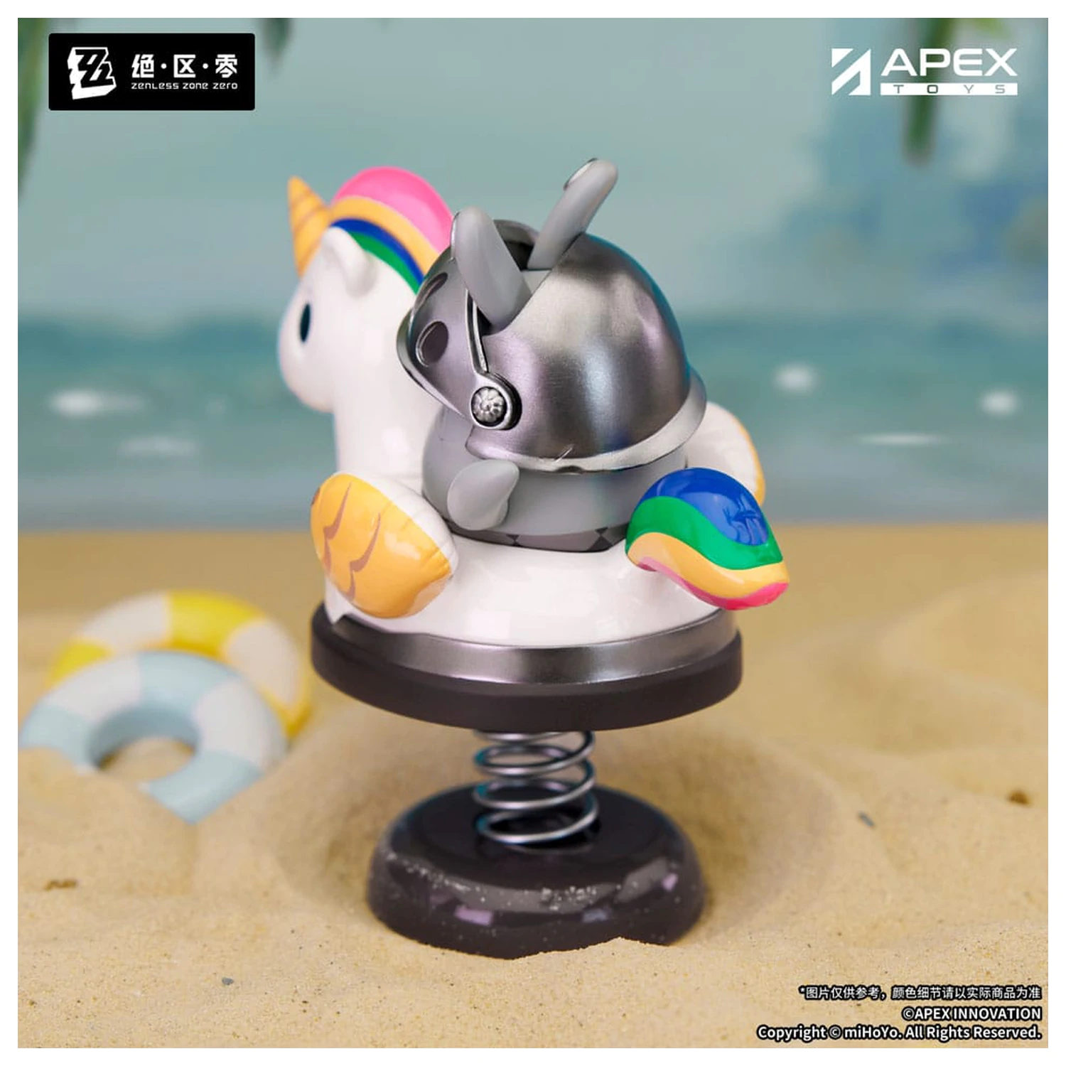Zenless Zone Zero PVC Socha Happy Shake Knightboo 9 cm fotografii produktu