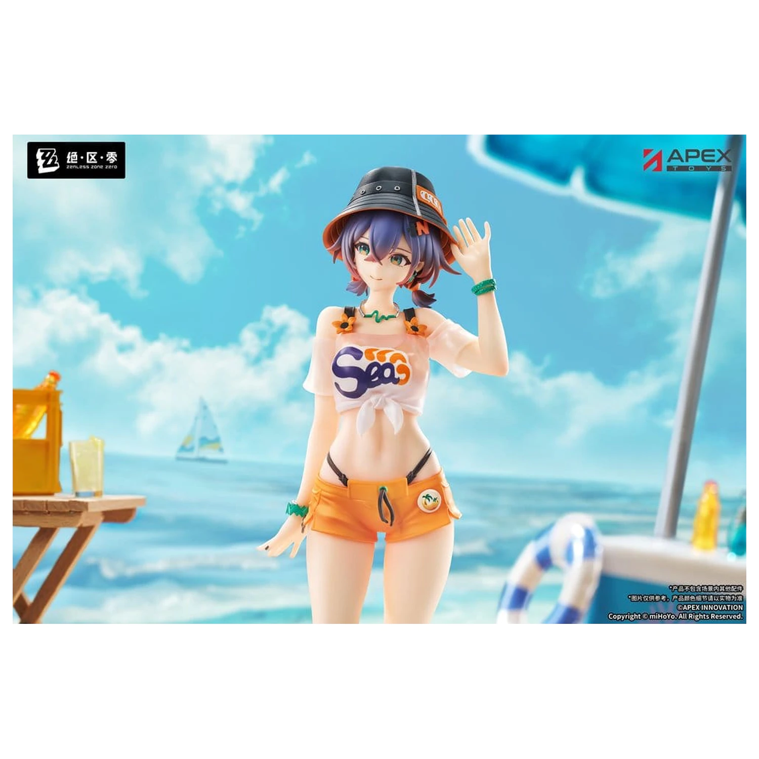 Zenless Zone Zero Limpie Series PVC figurka 1/8 Belle Summer Skies Ver. 22 cm fotografii produktu