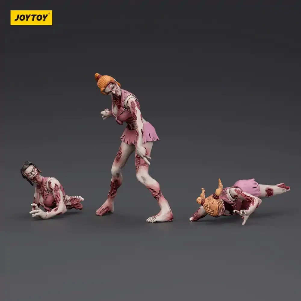 Zombie Dark Source akční figurky 3-Pack roztleskávačky 8 cm fotografii produktu