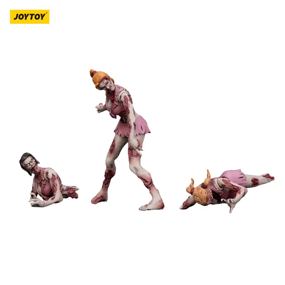 Zombie Dark Source akční figurky 3-Pack roztleskávačky 8 cm fotografii produktu