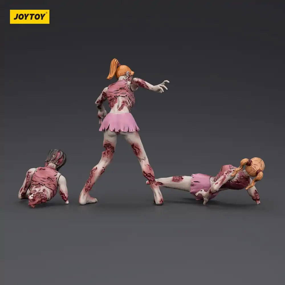 Zombie Dark Source akční figurky 3-Pack roztleskávačky 8 cm fotografii produktu