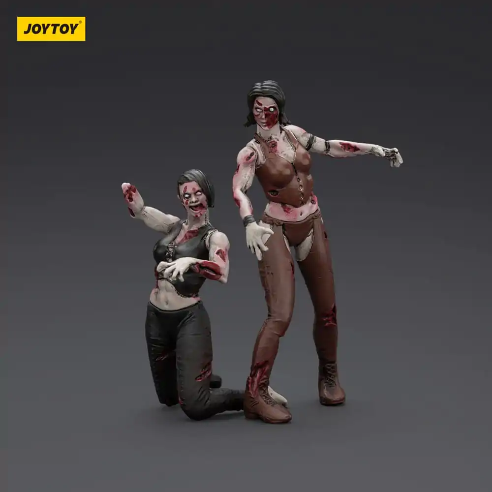 Zombie Dark Source akční figurky 2-Pack ženské zápasnice 8 cm fotografii produktu