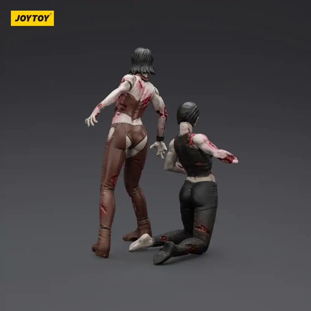 Zombie Dark Source akční figurky 2-Pack ženské zápasnice 8 cm fotografii produktu